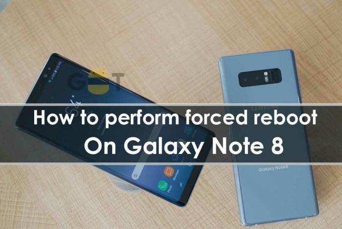 Pyyhi välimuistiosio Galaxy Note 8