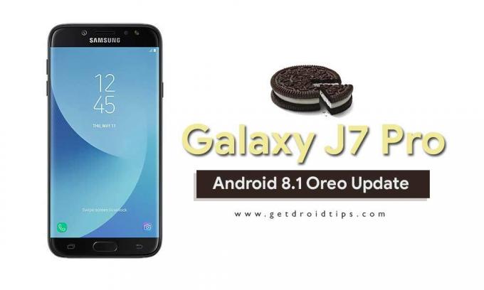„Android 8.1 Oreo“, skirtas „Galaxy J7 Pro“