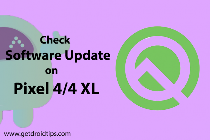 Überprüfen Sie das Software-Update auf Google Pixel 4