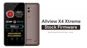 Cara Memasang Stock ROM di Allview X4 Xtreme [File Firmware / Unbrick]