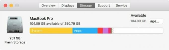 Cómo reducir el almacenamiento del sistema en Mac