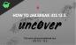 كيفية عمل Jailbreak iOS 13.5 باستخدام Unc0ver؟