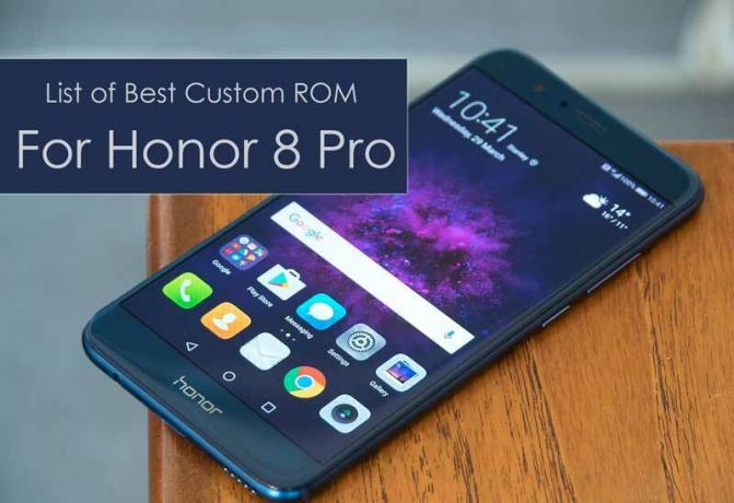 Lijst met de beste aangepaste ROM voor Huawei Honor 8 Pro