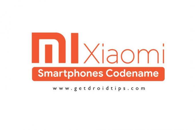 Zoznam kódového názvu inteligentných telefónov Xiaomi