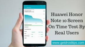 Huawei Honor Note 10 Screen On Time Test af rigtige brugere