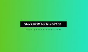 Kā instalēt Stock ROM uz Iris G7100 [programmaparatūras zibatmiņas fails]