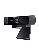 Immagine del microfono stereo AUKEY webcam 1080P Full HD, registrazione chat video con webcam, Windows compatibile, Mac Android