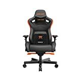 Bild på Anda Seat Fnatic Edition Pro Gaming Chair Black & Orange - Premium Office Lumbar Back Support Desk Chair - Ergonomiskt ryggstöd, sits och armhöjdjustering Gaming Seat