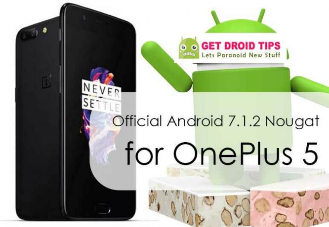 Как да инсталирам официален Android 7.1.2 Nougat On OnePlus 5 (AICP)