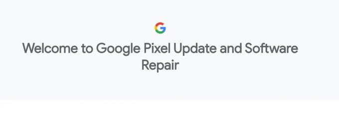 Google Pixel -korjaustyökalu