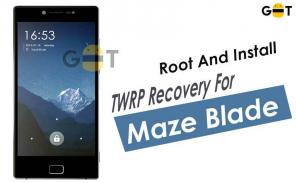 So rooten und TWRP-Wiederherstellung auf Maze Blade (Magisk hinzugefügt)