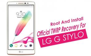 Hoe TWRP Recovery op LG G Stylo (h631) te rooten en te installeren