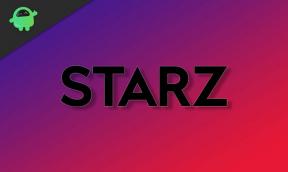 Starz Black Screen -ongelman korjaaminen
