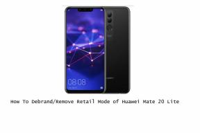 Sådan afmærkes eller fjernes detailtilstand af Huawei Mate 20 Lite