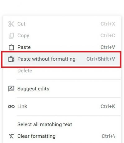 parandage Google Docsi õigekirjakontroll ei tööta: lubage kleepimine ilma vormindamiseta