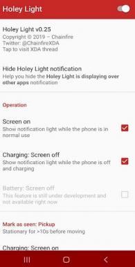 Installa Holey Light per abilitare la notifica LED sulla serie Galaxy S10 [Download APK]