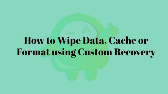 Cara Menghapus Data, Cache atau Format menggunakan Custom Recovery [TWRP]