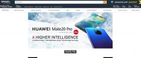 Halaman produk Huawei Mate 20 Pro ditayangkan di Amazon India