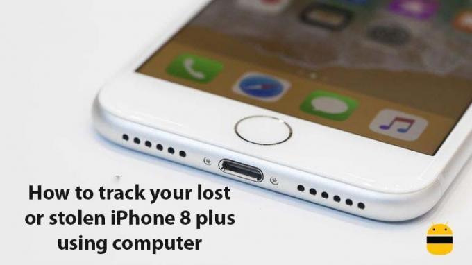 Kako pratiti izgubljeni ili ukradeni iPhone 8 plus pomoću računala
