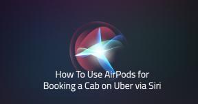 Hvordan bruke AirPods til å bestille drosje på Uber via Siri