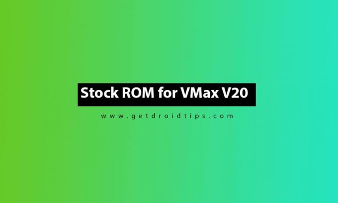 הורד את קובץ הקושחה של הקושחה VMax V20 - Android 9.0 ROM