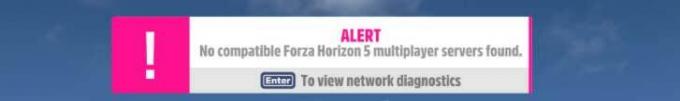 Javítás: Nem találhatók kompatibilis Forza Horizon 5 többjátékos szerverek