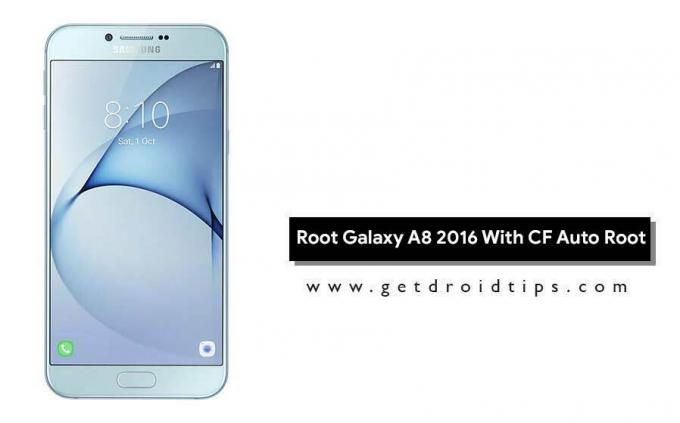 Root Samsung Galaxy A8 2016 Med CF Auto Root