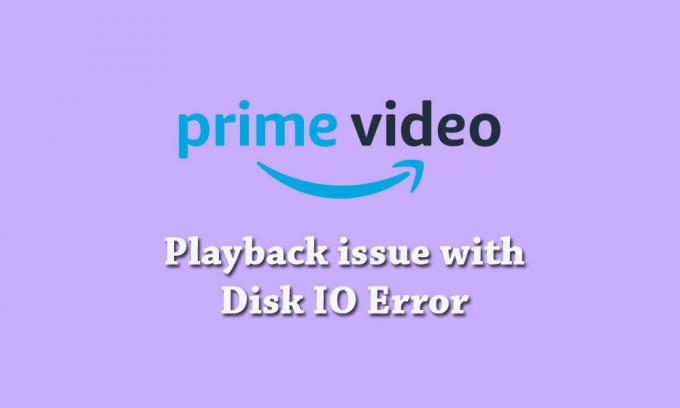 Problema de reprodução de vídeo do Amazon Prime com erro de IO de disco: como corrigir?