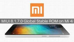 Preuzmite i instalirajte MIUI 8.1.7.0 Globalni stabilni ROM na Mi 4i