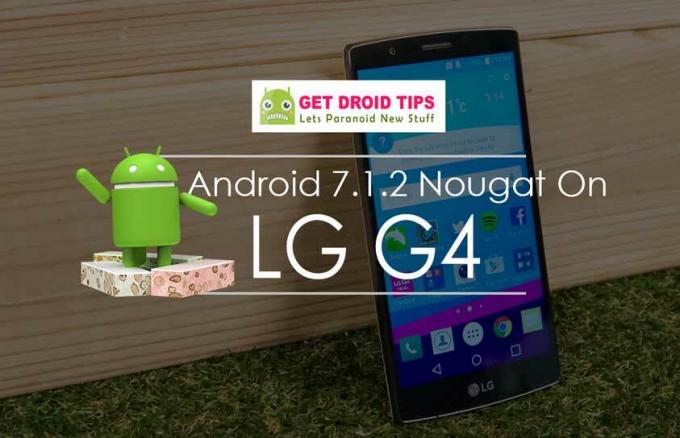 Descărcați Instalați oficial Android 7.1.2 Nougat pe LG G4 (ROM personalizat, AICP)