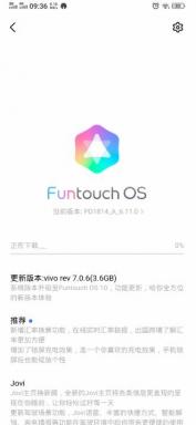 Status Pembaruan Vivo X21S Android 10 (Funtouch OS 10)