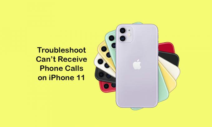 Kan ikke modtage telefonopkald på min iPhone 11, hvordan løser jeg det?