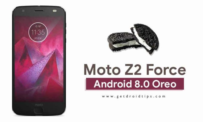 Last ned og installer Motorola Moto Z2 Force Android 8.0 Oreo Update