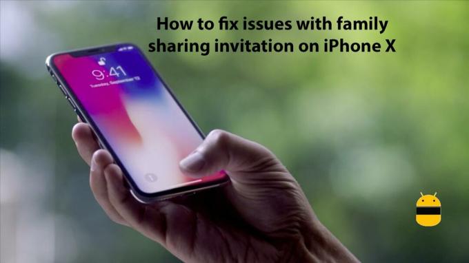 Problemen met de uitnodiging voor het delen van gezinnen op iPhone X oplossen