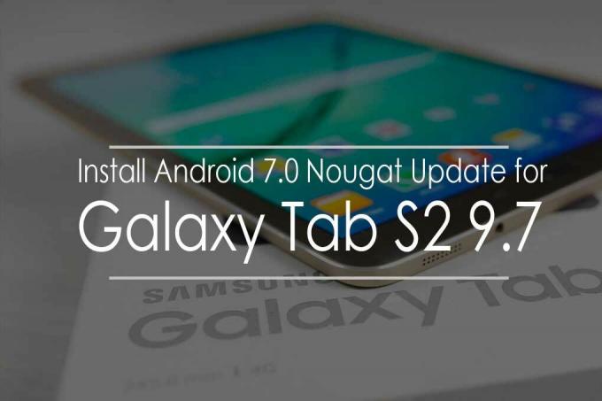 Namestite T810XXU2DQCL Android Nougat na Galaxy Tab S2 9.7 SM-T810