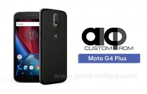 Descărcați și actualizați AICP 14.0 pe Moto G4 / G4 Plus (Android 9.0 Pie)