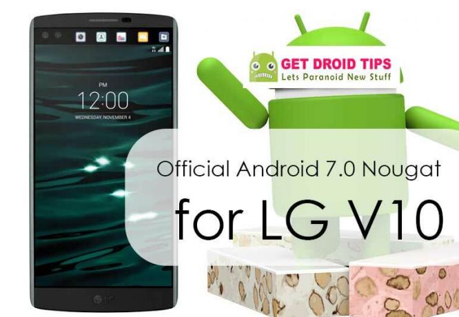 Stiahnite si Inštaláciu H90130b Android 7.0 Nougat pre T-Mobile LG V10 H901