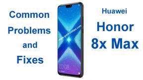 Vanliga Huawei Honor 8x Max-problem och fixar