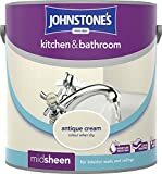 Afbeelding van Johnstone's 303952 2,5 liter keuken- en badkameremulsieverf - antiek crème
