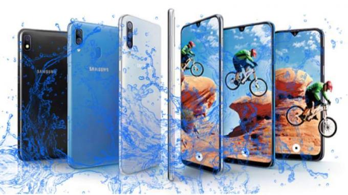 A Samsung bemutatja a Galaxy A30, A50, A20 és A10 készülékeket víz- és porvédelemmel