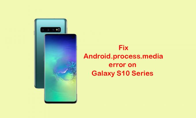 Sådan løses Android.process.media-fejl på Galaxy S10 Android 10 Beta
