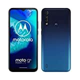 „Motorola Moto G8 Power Lite“ vaizdas (6,5 "HD + ekranas, 2,3 GHz aštuonių branduolių procesorius, 16MP triguba kamera, 5000 mAH baterija, dviguba SIM kortelė, 4 / 64GB,„ Android 9 “),„ Royal Blue “