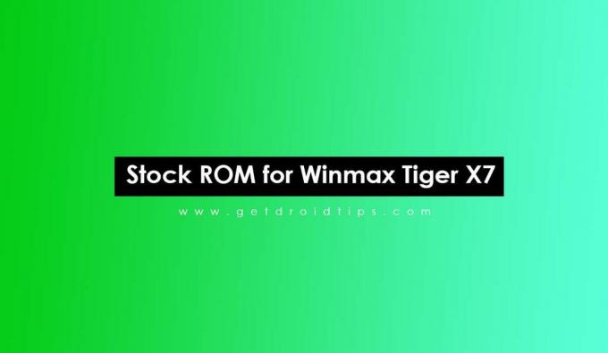 Como instalar o Stock ROM no Winmax Tiger X7 [arquivo Flash do firmware]