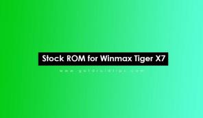 Kako instalirati Stock ROM na Winmax Tiger X7 [datoteka firmvera]