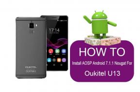 Как установить AOSP Android 7.1.1 Nougat для Oukitel U13