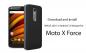 Herunterladen Install NPK25.200-12 Android 7.0 Nougat für Moto X Force