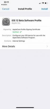 Installera iOS 12 Public Beta