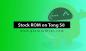 Come installare Stock ROM su Tong S8 [Firmware Flash File]