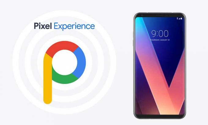 הורד את Pixel Experience ROM ב- LG V30 עם Android 10 Q