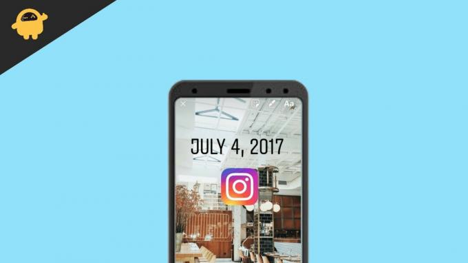 Você pode remover a data de uma história do Instagram